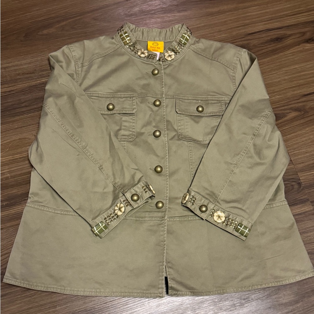 Ruby Rd. 16W beaded jacket - Picture 2 of 6